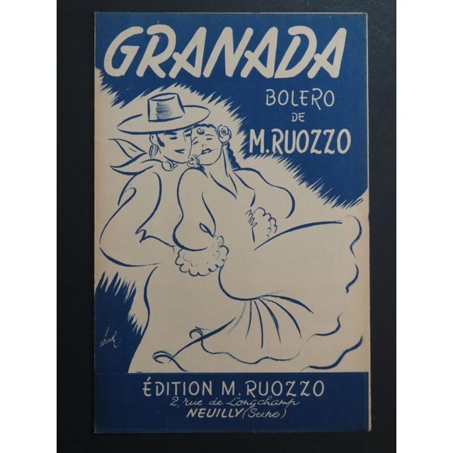 Granada Bolero M. Ruozzo Piano Accordéon