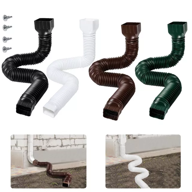 Durable Downspout Extender for Rainwater Drainage Antifreeze Properties