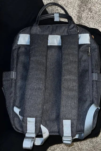 Diaper Bag Backpack, RUVALINO Multifunction Travel Back Pack Gray New/Never used 2