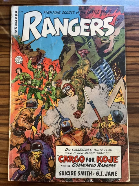 Rangers #68 Space Rangers/GI Jane* Fiction House