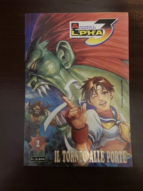 Street Fighter Alpha 3 Comic Fumetto Italiano N. 2