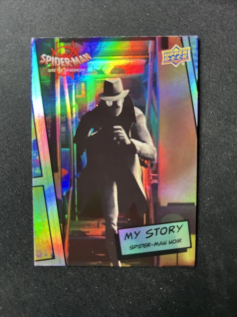 2022 Upper Deck Marvel Spider-Man Into the Spider-Verse My Story Spider-man Noir