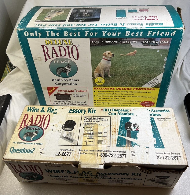 PETSAFE RADIO FENCE Deluxe Pet Containment System RF304 UL250 RFA