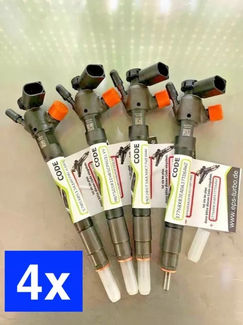 4x Injecteurs 2,0 Tdi Hommes Tge VW T6 Crafter 04L130277 Ap 28475604 Injecteur
