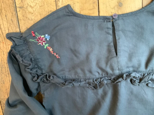NEXT CLOTHING BUNDLE GIRLS Top Embroidered Shirt Summer Uk Age 10 Size Leggings 7