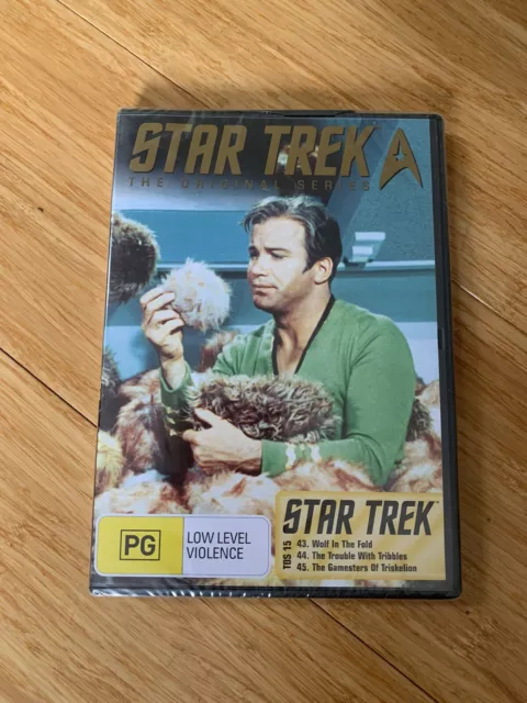 Star Trek: The Original Series DVD- 3 Episodes BRAND NEW FACTORY SEALED