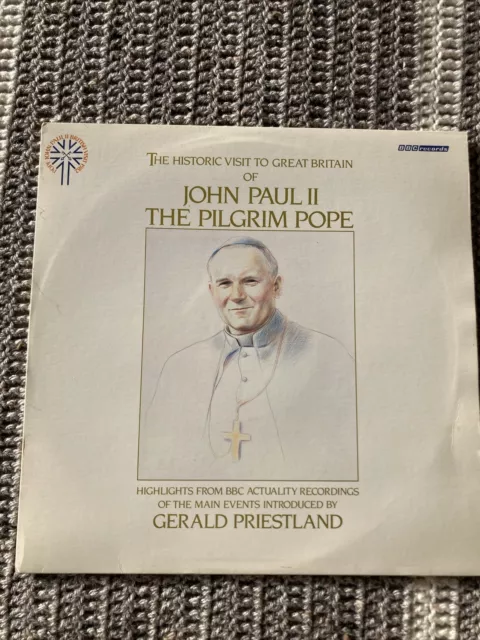 The Historic Visit to Great Britain of John Paul II The Pilgrim Pope BBC LP