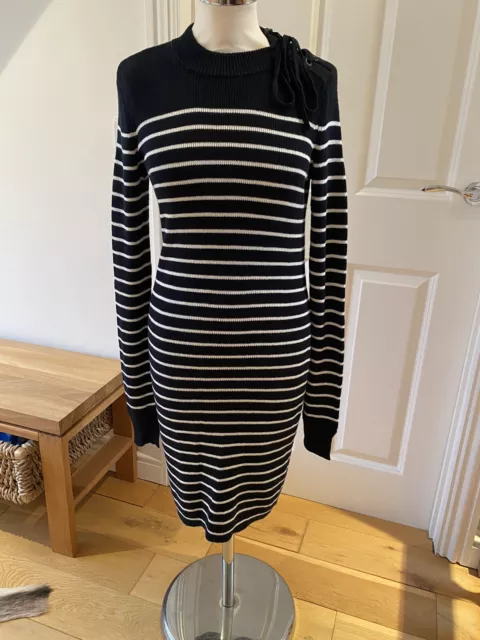 ALL SAINTS ASH Ruffle Silk Dress UK 8 10 12 14 Oversized 44.99 PicClick UK