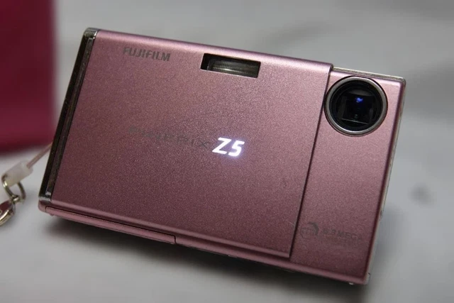 FUJIFILM FINEPIX Z5 fd Pink Compact Digital Camera Tested Working