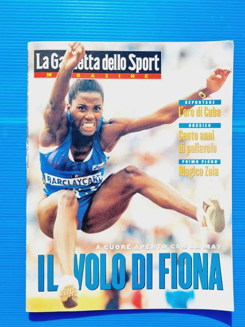 Gazzetta Dello Sport Magazine 4-1995 – Manuela Di Centa, Ferrari F50, Maranello