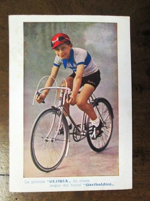 Poster Vintage Cyclisme - Manifesto Publicitaire Italien - Stampa Bicicletta - Neuf