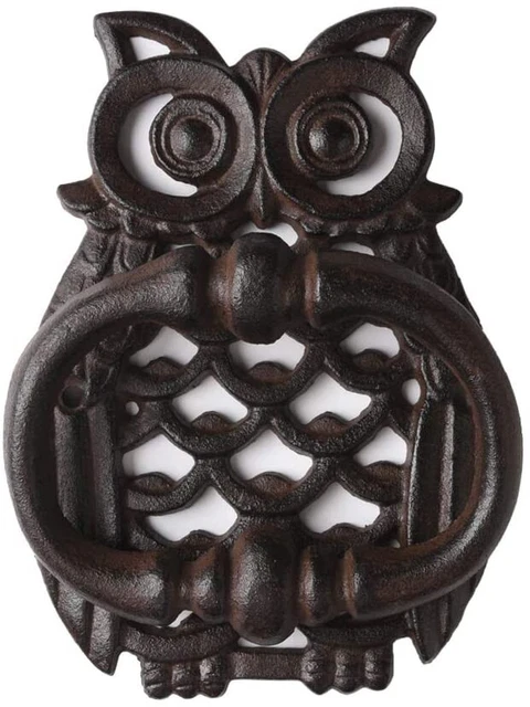 Handmade Door Knocker Brass Vintage Antique cast Iron Rustic Style Solid Head