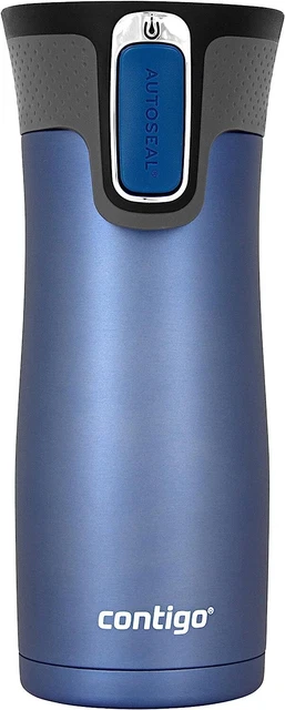 Contigo AUTOSEAL West Loop Stainless Steel Travel Mug Insulated 16, 20, 24oz