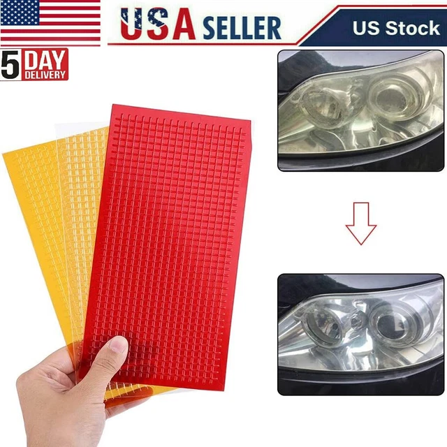 CAR AUTO LENS Tail Light Repair Kit Taillight Headlights Crack Polish