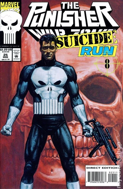 Punisher War Zone #25 FN 1994 Stock Image