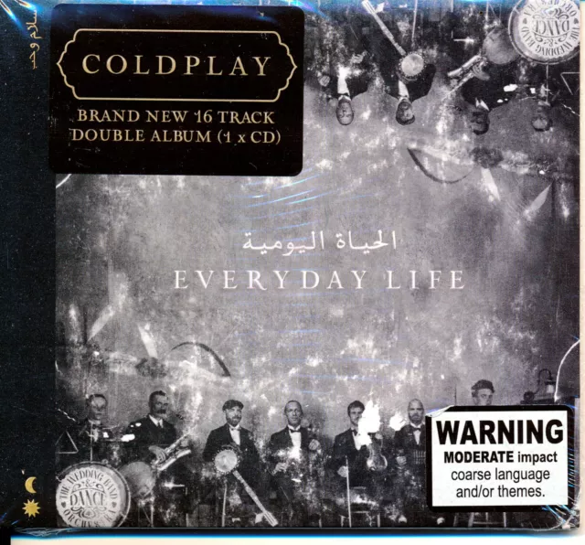 Coldplay Everyday Life CD NEW Sunrise Sunset