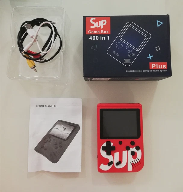 CONSOLE GAME BOX Sup 400 Giochi In 1 Nuovo Mai Usato ,Schermo 3