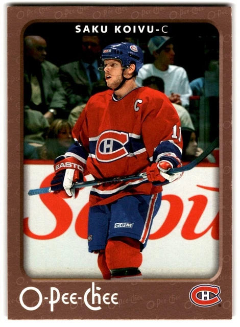 2006-07 O-Pee-Chee Saku Koivu Montreal Canadiens #274
