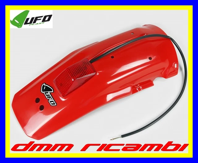 UFO PLAST Parafango Anteriore Rosso Per Honda CRE 50 (1997-2000) E Altri Modelli CR