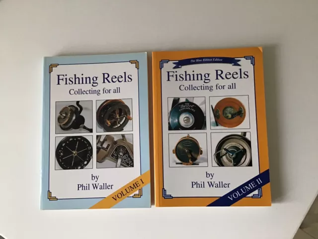 FISHING REELS Collecting For All. Both Signed Copies.