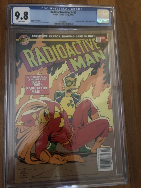 CGC 9.8 Radioactive Man #412 Newsstand CGC 9.8 1994 Bongo Comics