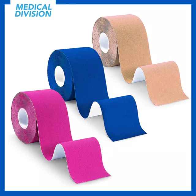 Cerotto per taping kinesiologico rotolo m 5x7,5 cm nastro sport tape