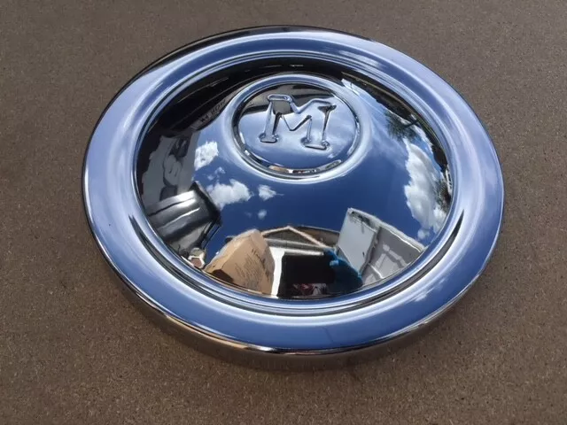 Morris 10 Series M New Hub Caps Made In England X 4 "M" Logo (Free Uk Post)