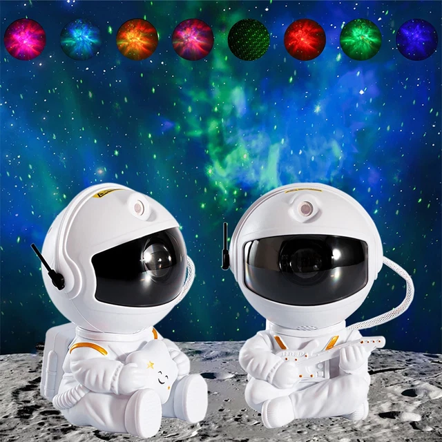 Astronaut Star Projector Galaxy Light, 360° Space Buddy Projector Sky LED  Night Light Space Projector Starlight Planetarium Spaceman Projector Lamp