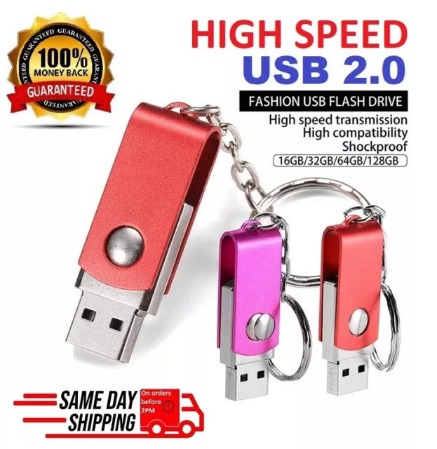 Memory Stick High Speed USB Flash Pen Thumb Drive 4,8,16,32,64GB PC/Mac/TV/Car