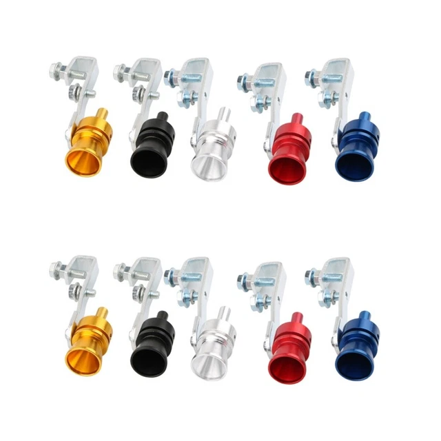 10 PCS Sound Simulator Universal Car Silencer Exhaust Whistle Turbo