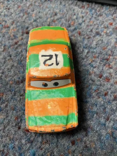 Disney Pixar Cars 3 High Impact #12 Thunder Hollow Green Orange - VERY RARE
