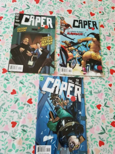 Caper #10, #11, #12 (Lot of 3) - DC Comic Books