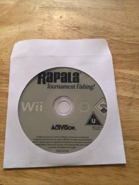 RAPALA PRO BASS Fishing Nintendo Wii £1.99 - PicClick UK