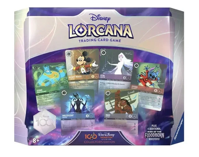 RAVENSBURGER DISNEY LORCANA Rise of the Floodborn D100 Gift Set PreOrder 109.99 PicClick