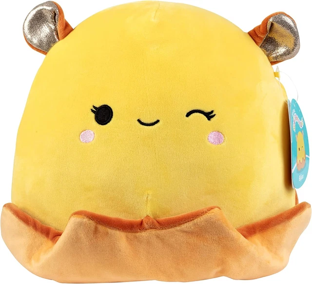 Peluche Squishmallows Zarina – Limace Banane Jaune, 30.5 Cm (12 Pouces) – Neuf