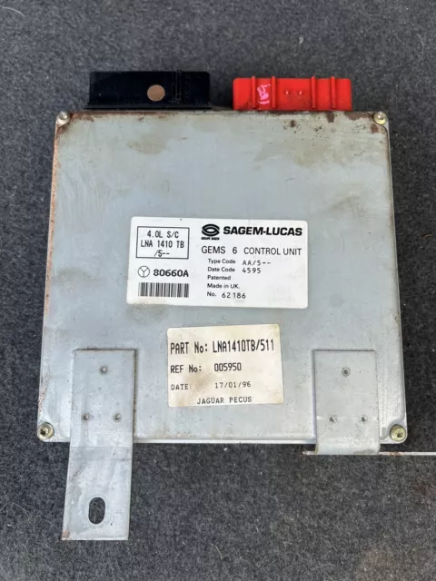 Jaguar XJR X300 Supercharged XJR6 Engine Control Unit LNA 1410 ECU LNA1410