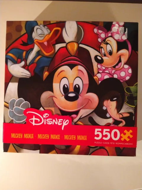 Disney Mickey Mania Mickey Mouse 550 Piece Puzzle Ceaco Leader Of The Club