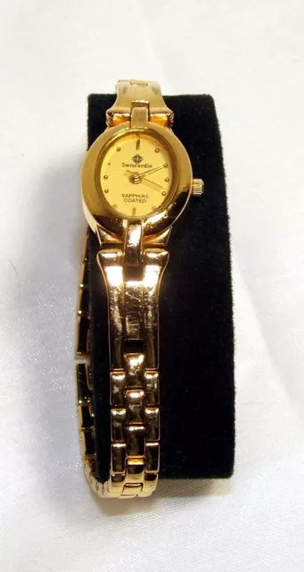 Swiscardin sapphire coated 22k gold plated price outlet