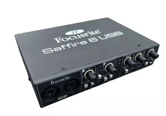 Focusrite Saffire 6 USB Audio Interface (READ DESCRIPTION)