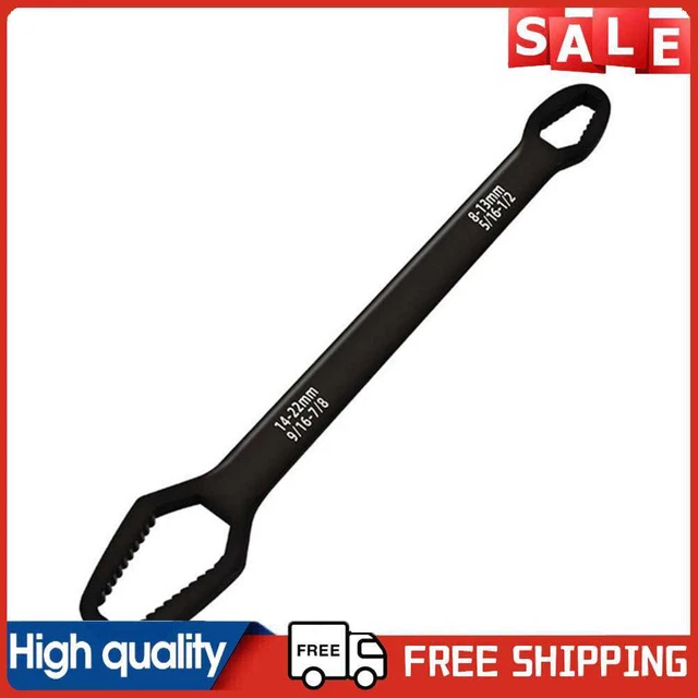 Llave universal Torx llave de doble cabezal ajustable 8-22 mm tensor de trinquete para bicicleta