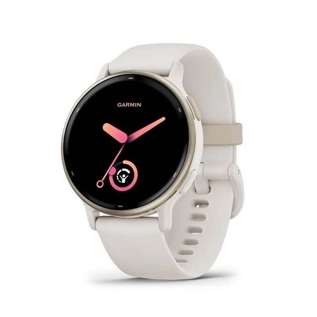 Garmin vvoactive 5 GPS Smartwatch (Cream Gold/Ivory)