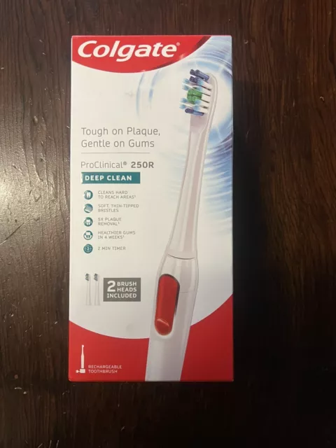 Colgate Proclinical 250R Deep Clean Electric Toothbrush - 242180 (White)