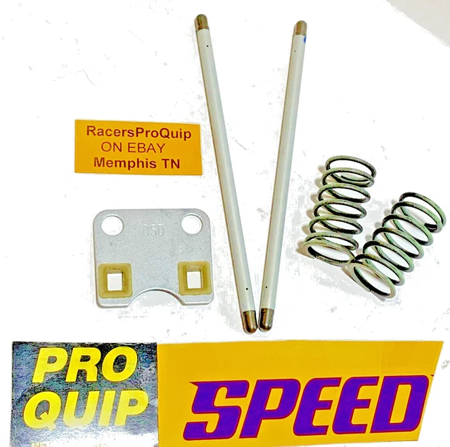 RACING KART ALUMINUM Push Rods 18lb Springs Clone/Predator/Tillotson