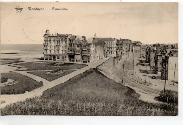 BELGIQUE - BELGIE - Old Postcard - WENDUYNE - Panorama