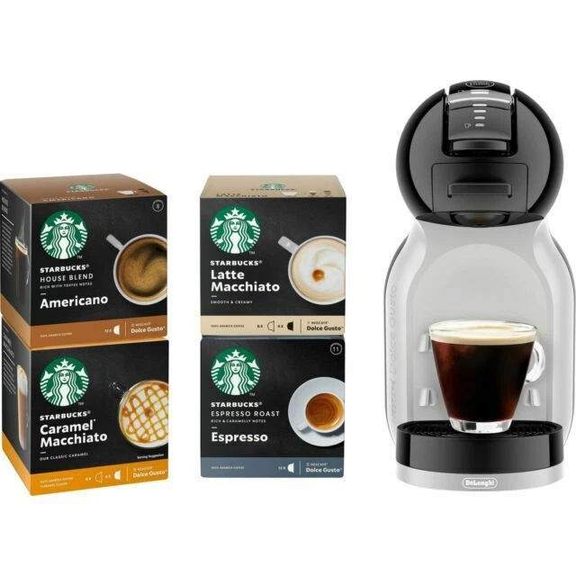 DOLCE GUSTO MINI Me Nescafé Coffee Machine Black/Grey (EDG155.BG) £25