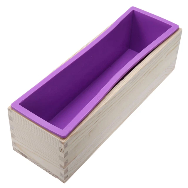 Molde de silicona para pan rectangular hecho a mano molde de tost rectángulo