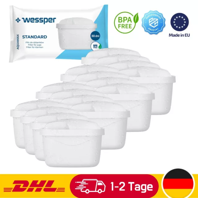 16er Pack Filterkartuschen kompatibel mit BRITA Maxtra+ Britta Kartuschen