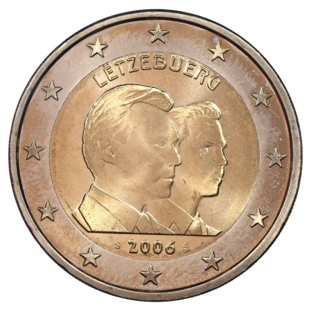 Luxembourg 2 euros 2006 commémorative Naissance du Grand-duc héritier Guillaume