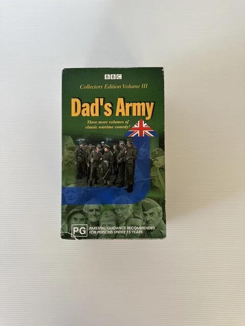 DADS ARMY VHS Collectors Edition Volume III 2001 BBC $24.99 - PicClick AU