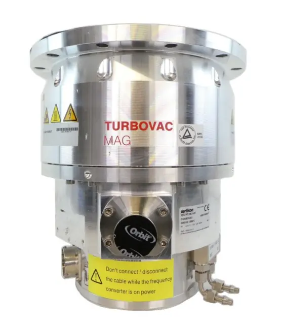 TURBOVAC MAG W 1300 C Leybold 400110V0017 Turbomolecular Pump Untested Surplus